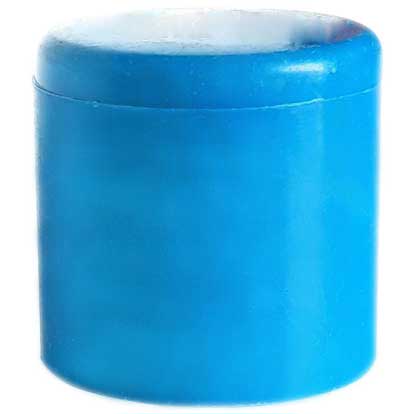 In-House Blue PVC End Cap
